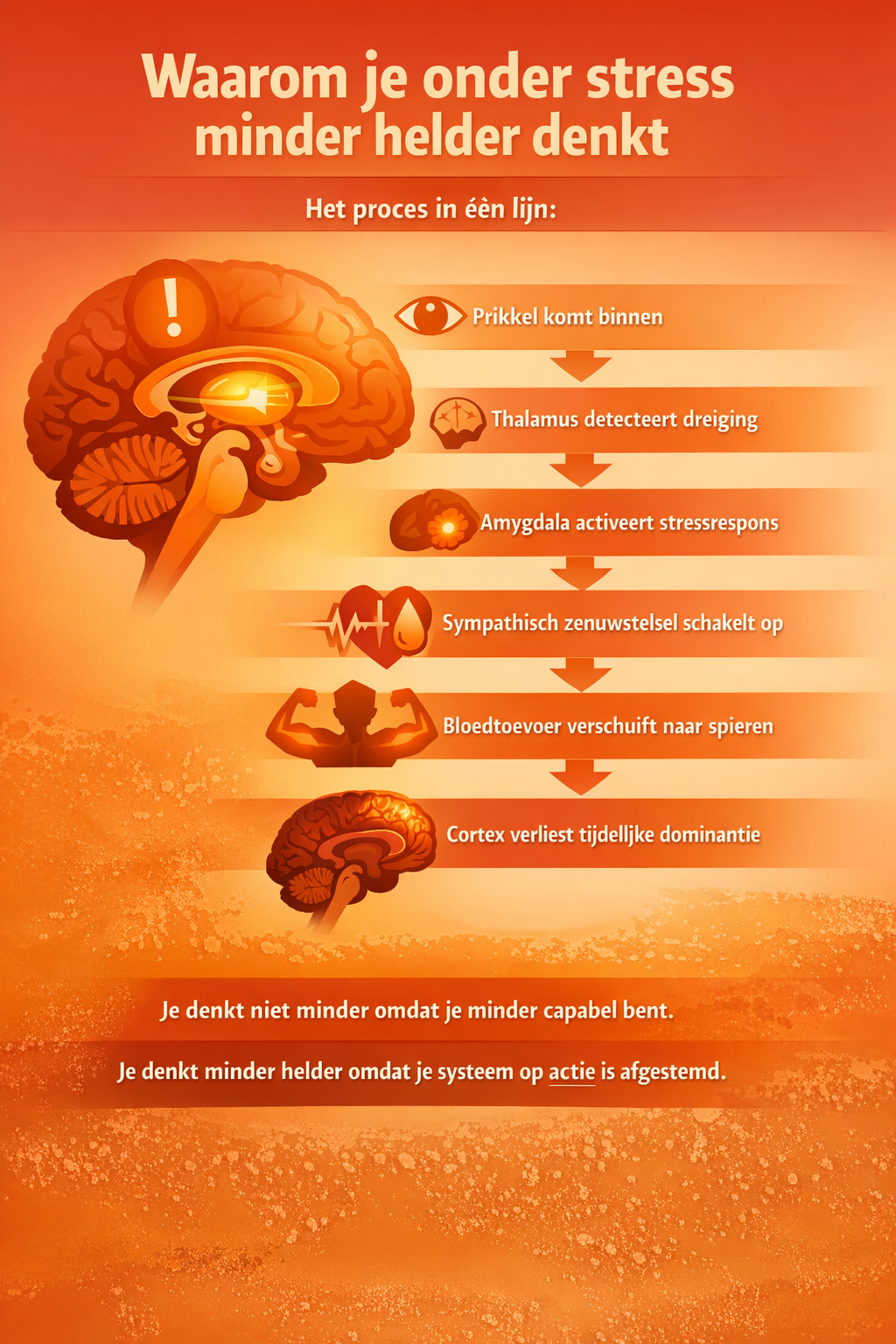 Stress en hersenactiviteit